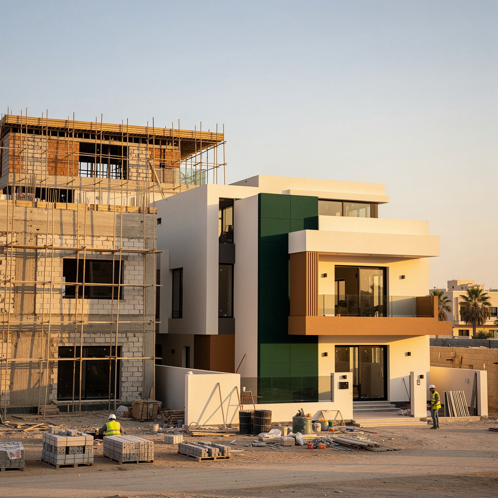 تشطيب داخلي احترافي للعمائر السكنية