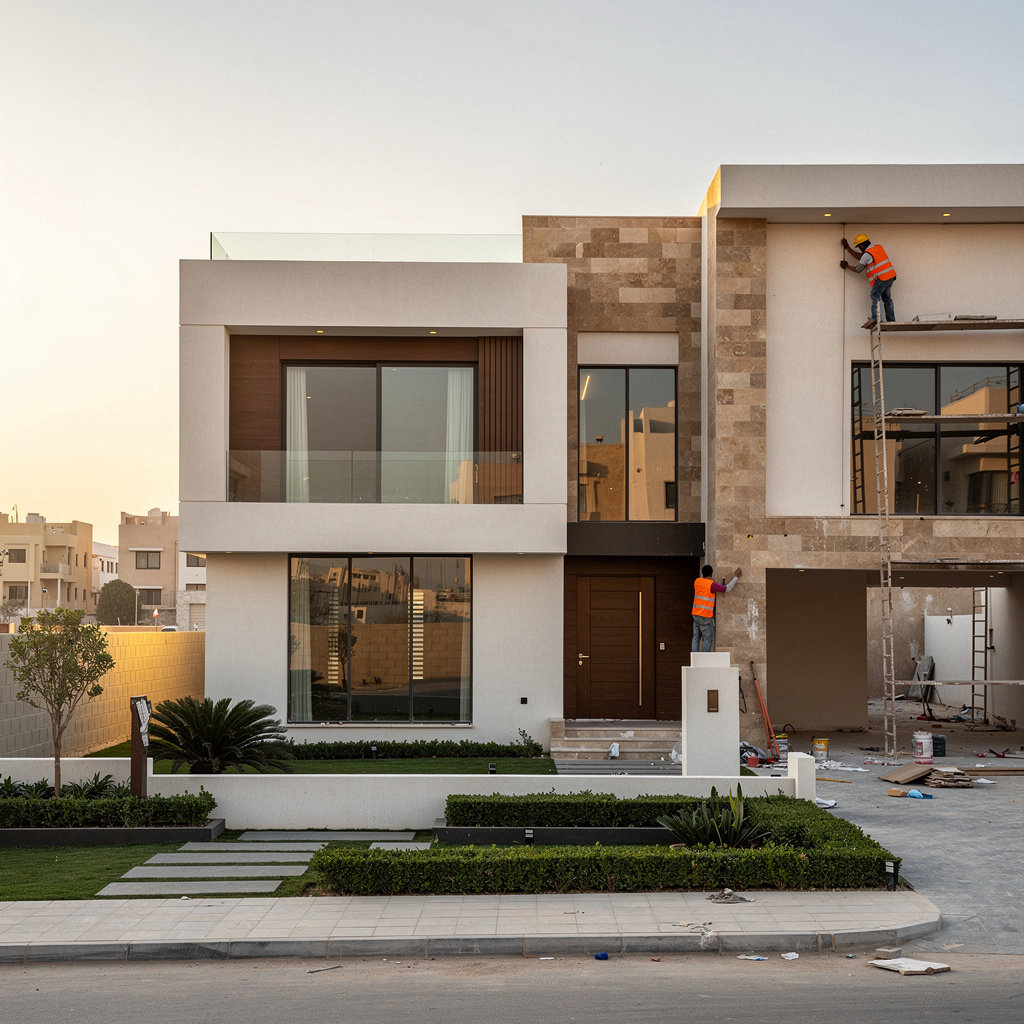 واجهات خارجية متميزة للمشاريع السكنية