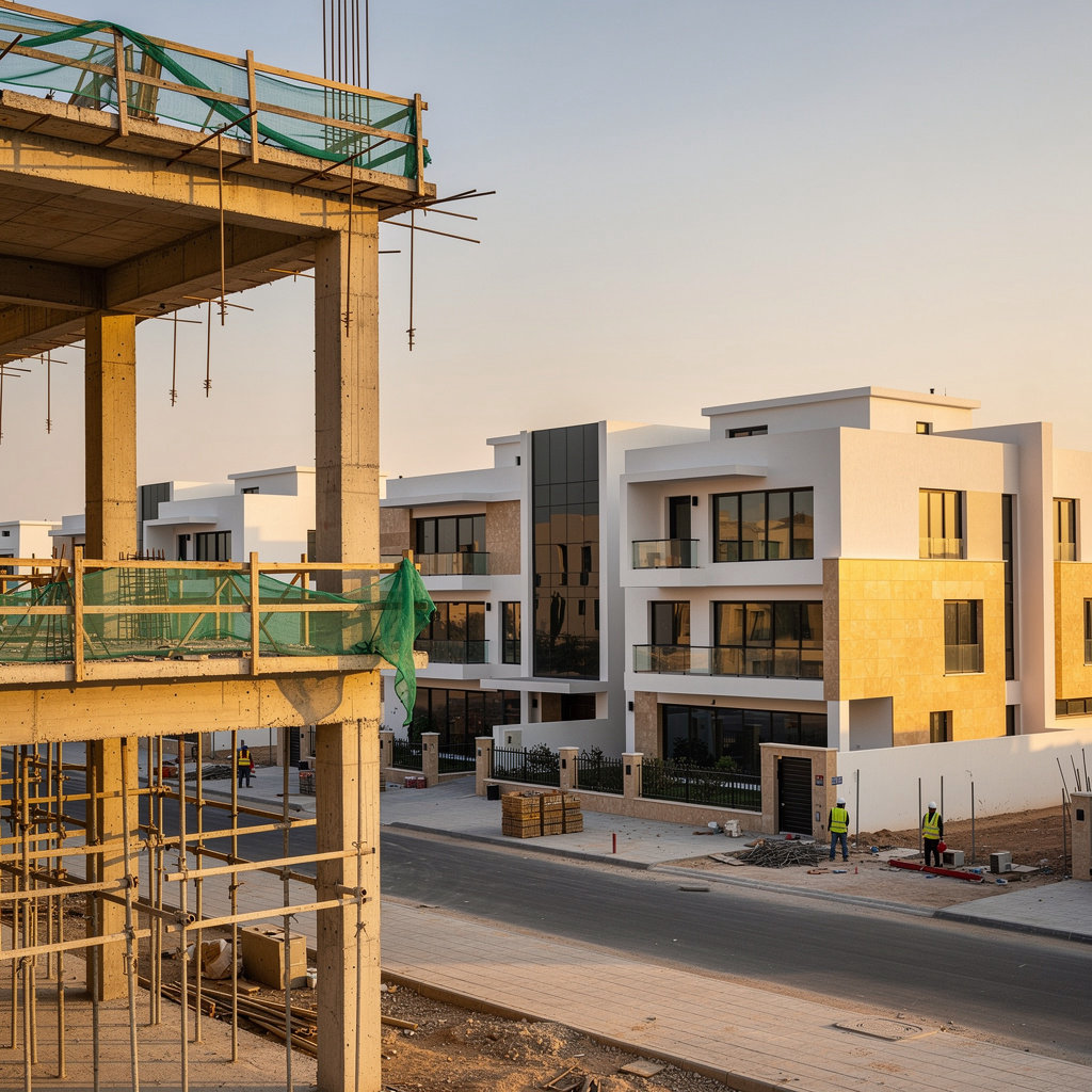 تشطيب عالي الجودة للمشاريع السكنية